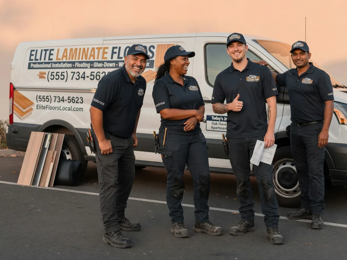Laminate flooring installation company in Castle, OK